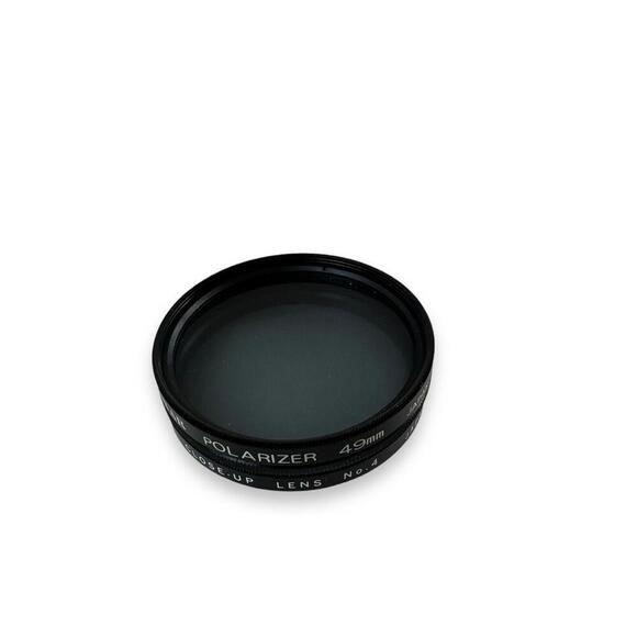 49mm Set of 2 Rokunar Circular Polarizer and vivitar 49 mm close up lens Japan - Picture 2 of 5